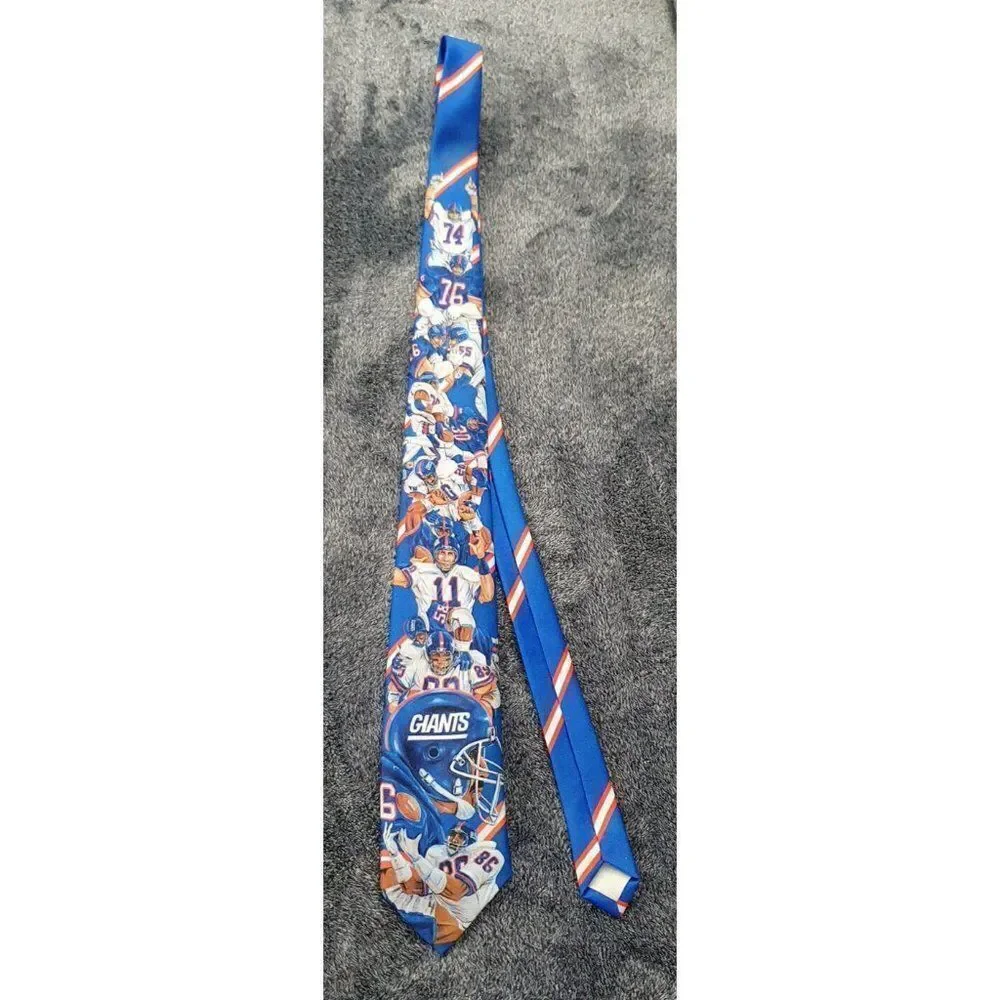Original Ralph Marlin New York Giants Men's Neck Tie Vintage 1990